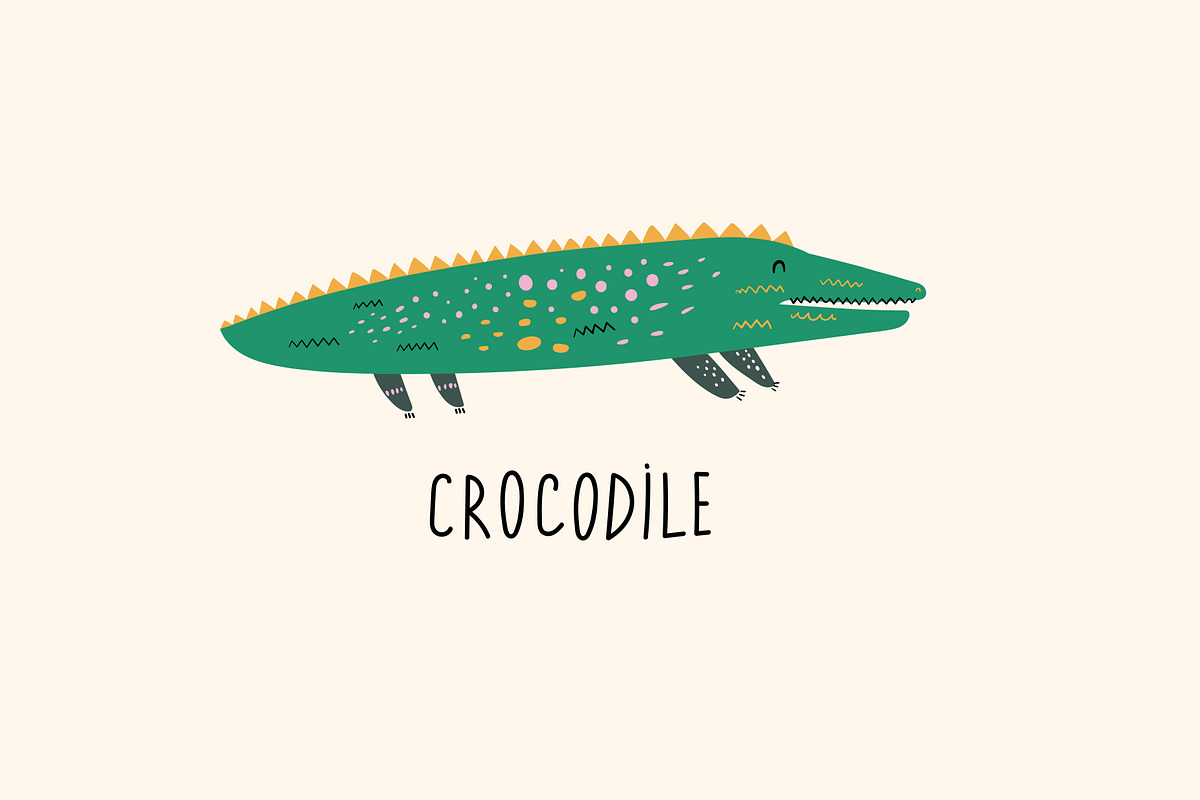 Cute baby animals collection, an Animal Illustration by MoleskoStudio (Photo 14 of 33)