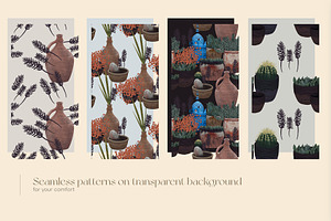 Moroccan Garden Luxury Patterns