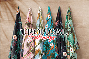 Tropical Getaways, a Pattern Graphic by MSNTY STUDIOX (Thumbnail 2 of 17)