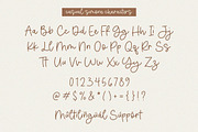 Casual Simone Font, a Script Font by Timurtype (Thumbnail 6 of 7)