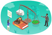 Environmental conservation Set 01, a Person Illustration by AndriiStore (Thumbnail 8 of 11)