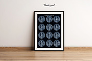 Space Alphabet Set - watercolor, an Animal Illustration by Visual Animal (Thumbnail 10 of 10)