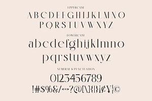 Granch Marune Modern Serif Typeface