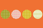 Seamless Vintage Patterns, a Pattern Graphic by Melissa Held Designs (Thumbnail 5 of 6)