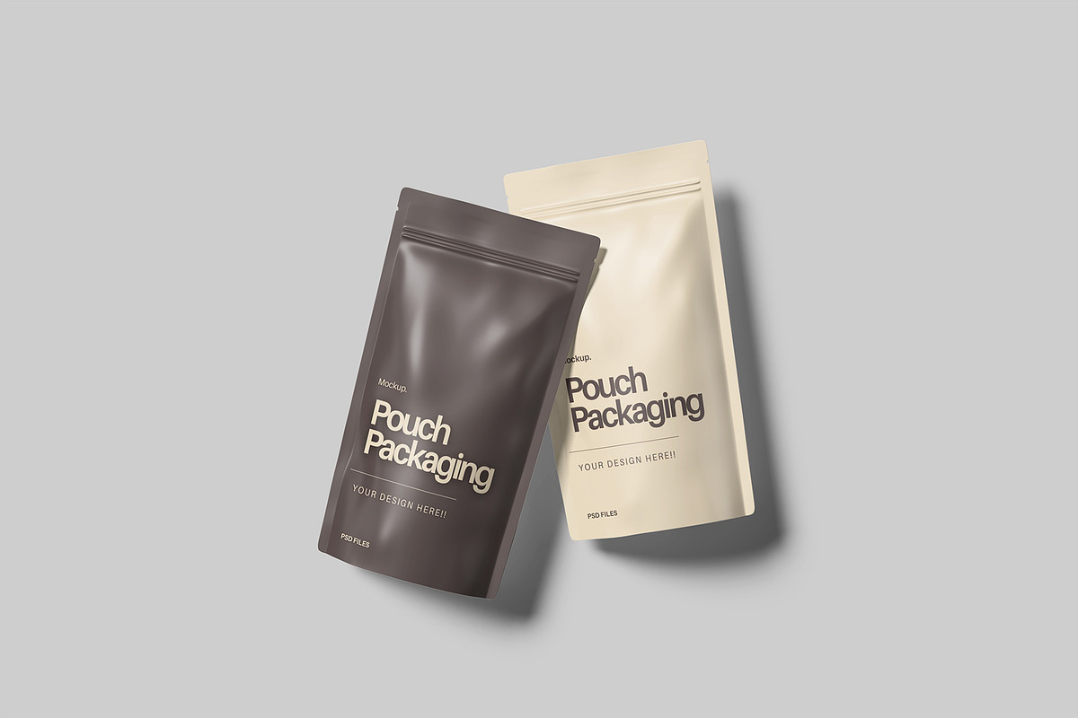 Pouch Packaging Mockup, a Packaging Mockup by Graphiculon (Photo 6 of 11)