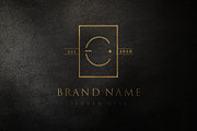 C letter MINIMAL VINTAGE LOGOS, a Branding & Logo Template by Hamed Studio (Thumbnail 3 of 6)