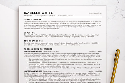 ATS Friendly Resume Template, a Resume Template by BestResumes.Co