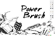 18 Line Art Brushes 4 SketchBook Pro, a Brush Add-On by Komiksman's Digital Goods (Thumbnail 5 of 6)