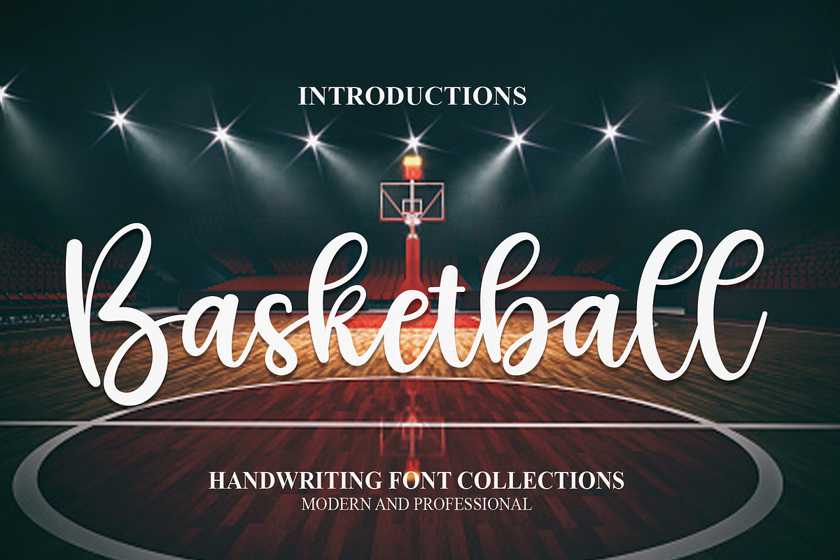 Basketball | Script Font, a Script Font by Scratchones (Photo 1 of 6)