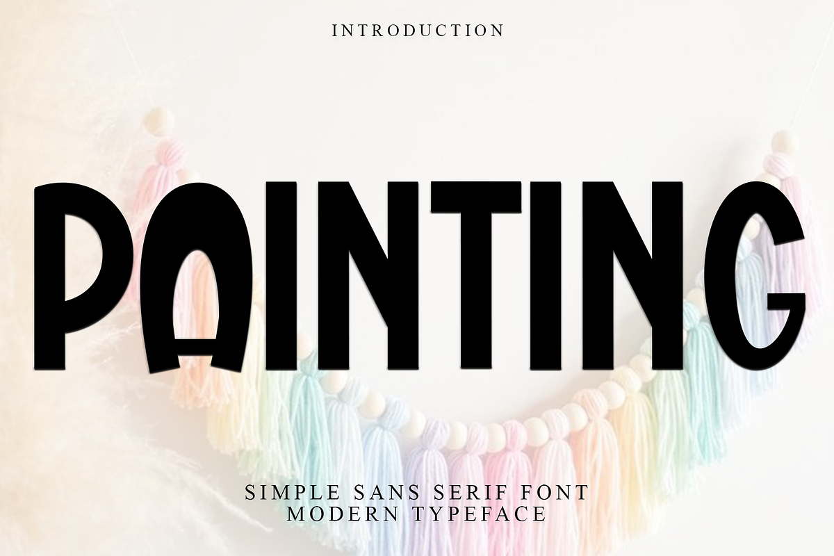 Painting, a Script Font by InermediaSTUDIO (Photo 1 of 7)