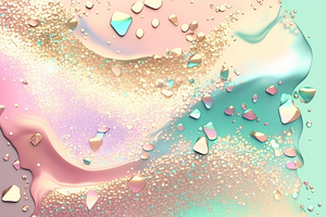 Glitter Sparkle Pastel Fluid Texture