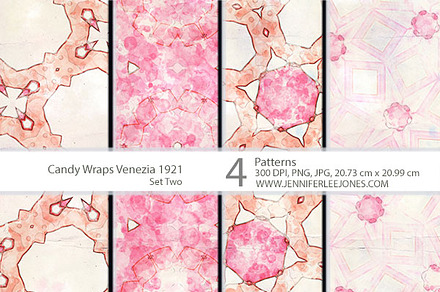 Vintage Watercolour Venezia 1921