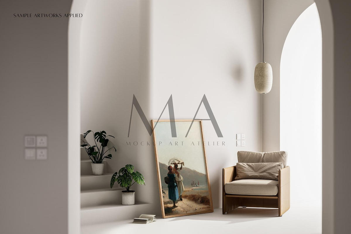 Modern Interior Frame Mockup Bundle, a Household Mockup by Mockup Art Atelier (Photo 23 of 33)