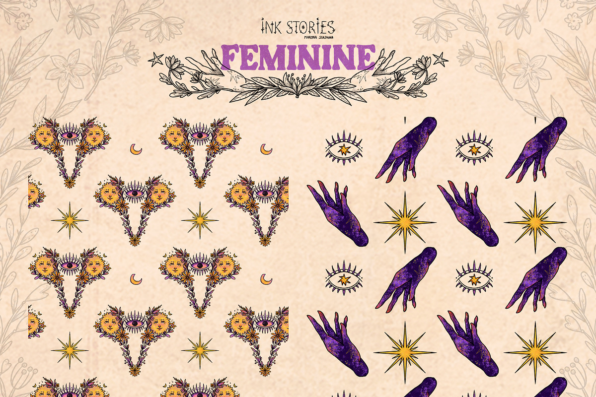 Feminine. Female Reproductive System, a Healthcare Illustration by Ink Stories (Photo 8 of 17)