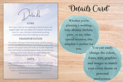 Beach Wedding Invitation Template, an Invitation Template by Talentex Invitations (Thumbnail 3 of 4)