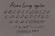 Alime Loving two font set Brush font, a Handwritten Font by Tanondesign (Thumbnail 7 of 11)