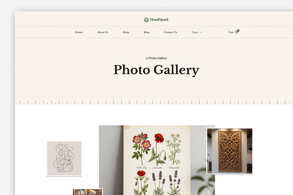 HandSpark-Crafts Store HTML Template, a HTML Template by TNCFlow (Photo 3 of 5)