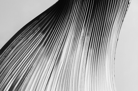 abstract art monochrome wallpaper bw curve lines 3d render, a Background Photo by Photo Drive Studio