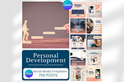 Personal Development Canva Templates, a Social Media Template by Viral Content Design (Thumbnail 13 of 14)