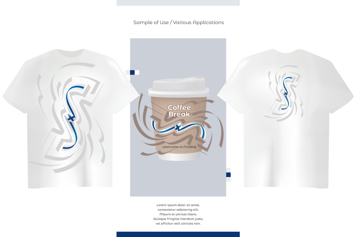 Finland flag ribbon vector, a Templates & Theme by Simbos (Photo 7 of 9)