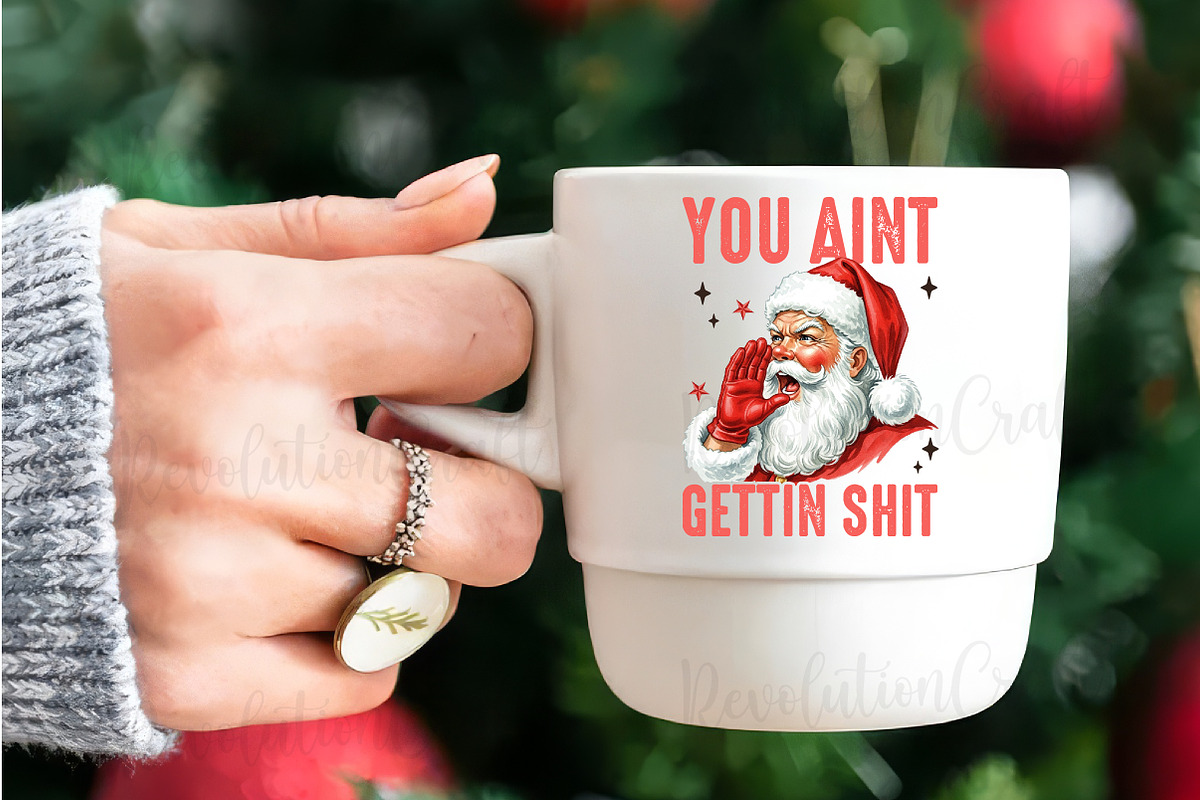 Funny Santa Christmas Sublimation, an Illustration by OK Design (Photo 2 of 4)