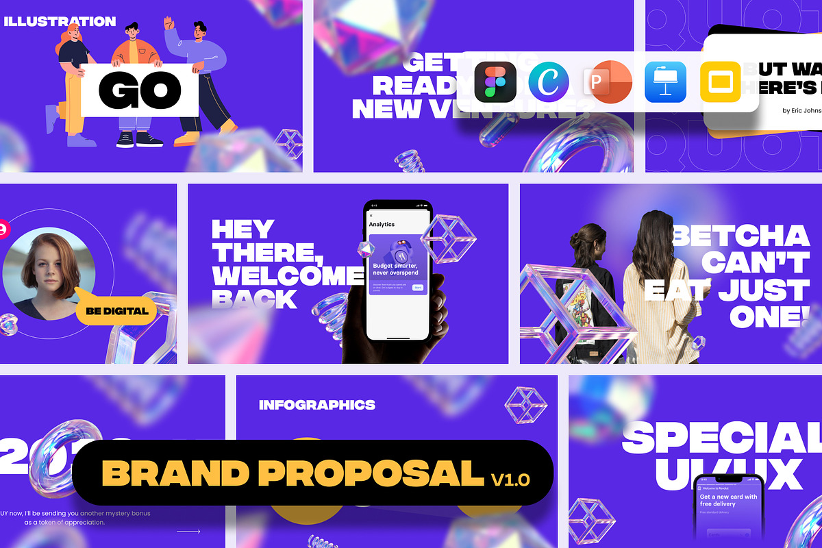 MNML | Brand Proposal, a Presentation Template by MNML Agency (Photo 1 of 35)