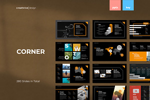 Corner PowerPoint Template