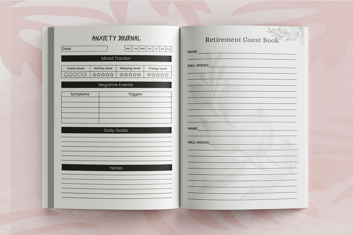 110 Editable Canva Template for KDP, a Templates & Theme by Book2bees (Photo 6 of 7)
