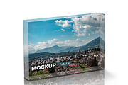 Landscape Acrylic Block Mockup, a Merchandise Mockup by Mockups by Carlos Viloria (Thumbnail 3 of 5)