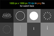 Wall Clock Face CFV1, a Graphic by G7 (Thumbnail 3 of 3)