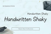 Handwritten shaky, a Handwritten Font by Wow Magic (Thumbnail 1 of 3)