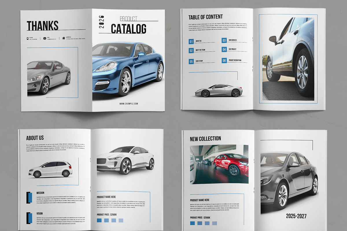 Product Car Catalog, a Brochure Template by ContestDesign (Photo 2 of 3)