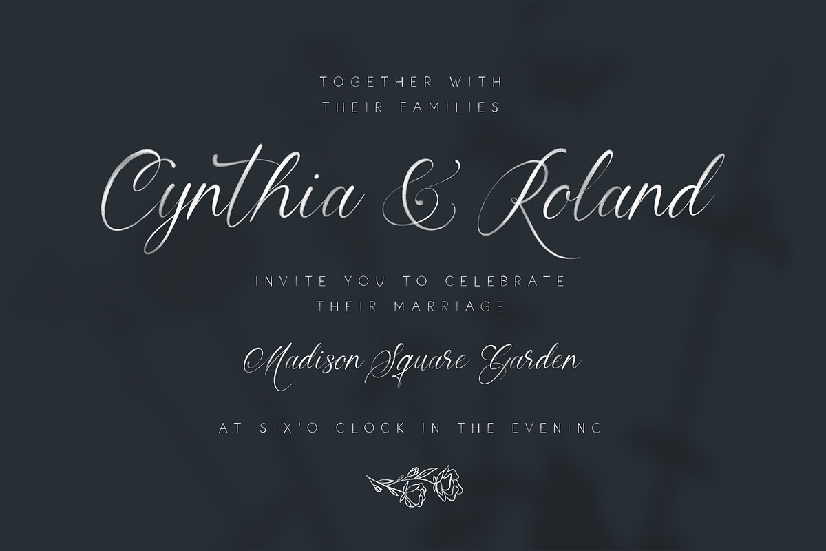 Santa Fiora SVG Font Duo preview 2