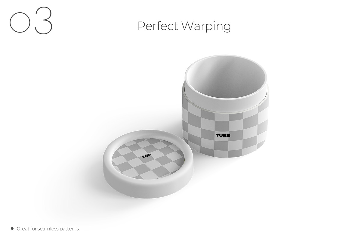 Small Paper Tube Packaging Mockup, a Packaging Mockup by Sheikhadesign (Photo 4 of 11)