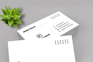 Clean & Creative Business Card