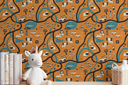 My Beautiful Savanna, a Pattern Graphic by Zim Varezhkin (Thumbnail 5 of 11)