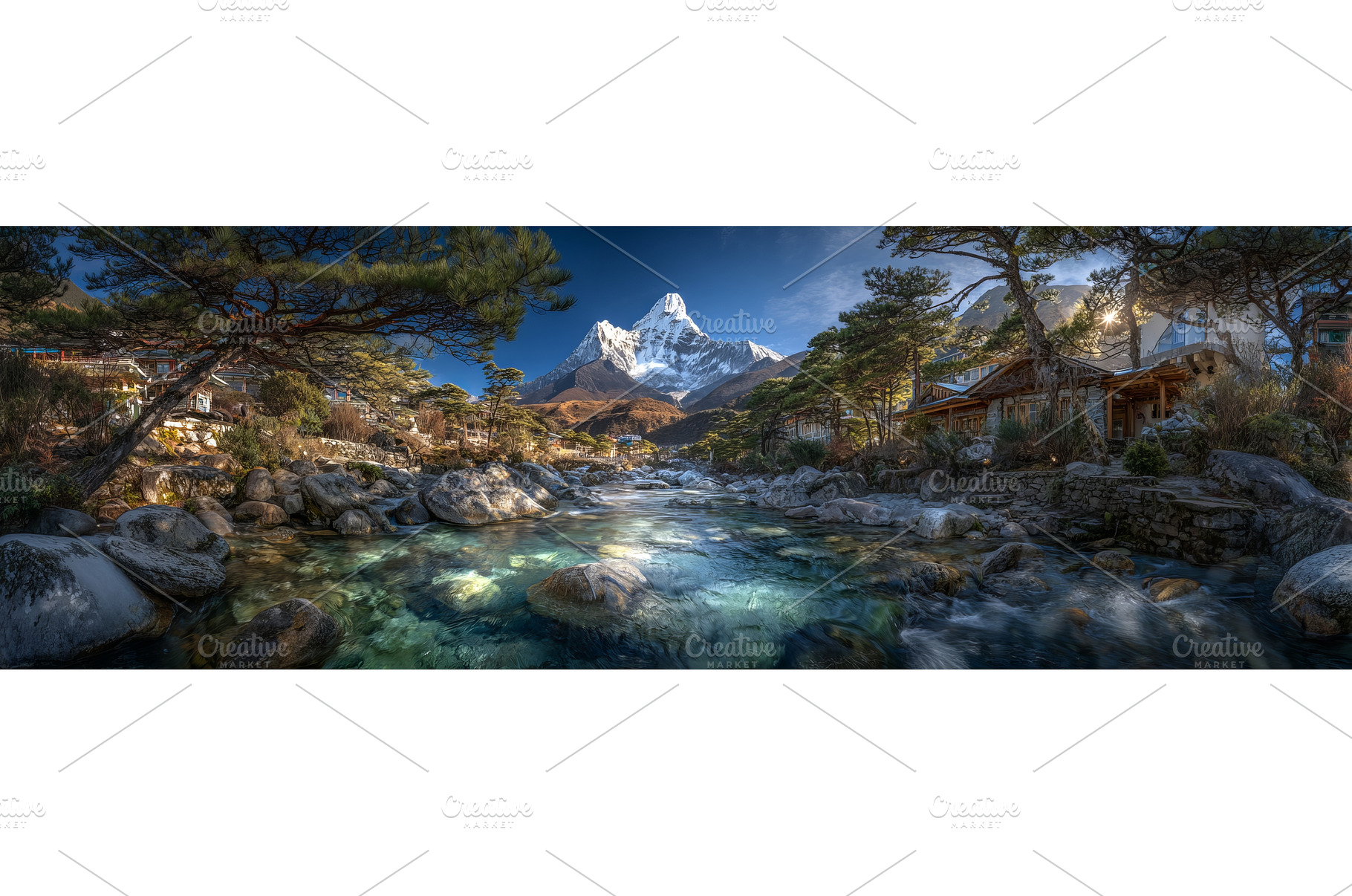 The Himalaya mountains, home to the, a Sports & Recreation Photo by ZinetroN