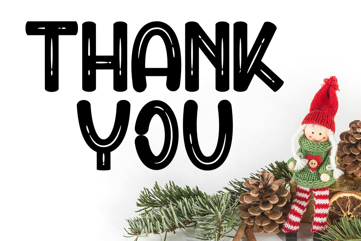December Christmas, a Serif Font by FreshTypeINK (Photo 7 of 8)