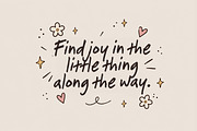 Romantic Sunny Days // Font Duo, a Handwritten Font by Struggle Studio (Thumbnail 5 of 10)