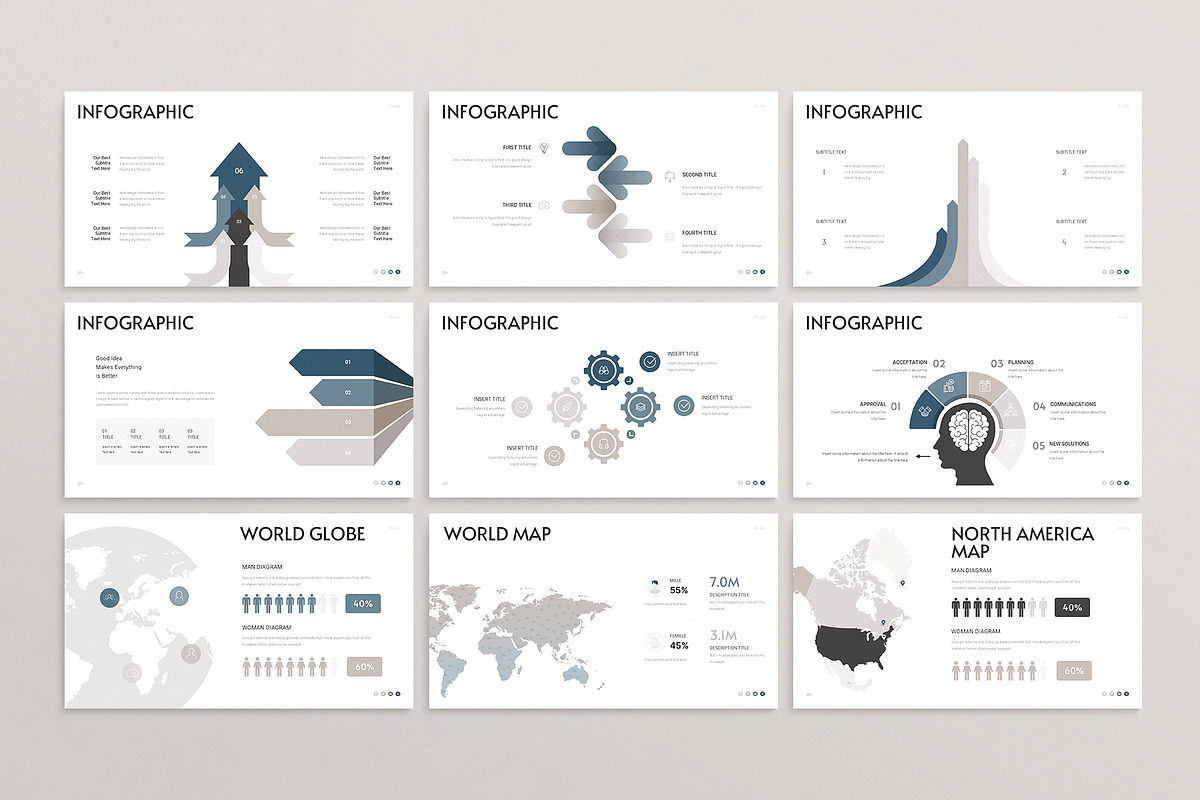 Minimal Business Plan Template Canva, a Presentation Template by ArtisanaAura (Photo 19 of 20)