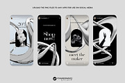 Liquid Chrome Abstract 3D Elements, an Object Graphic by Youandigraphics (Thumbnail 5 of 13)