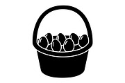 Easter Basket Icon SVG, an Icon by PinkHouseCollection (Thumbnail 5 of 5)