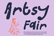 CS Aylios Pixel, a Handwritten Font by Craft Supply Co. (Thumbnail 6 of 8)