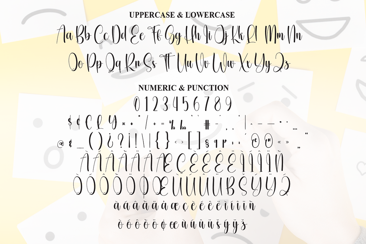 Emotional | Script Font, a Handwritten Font by Scratchones (Photo 7 of 8)