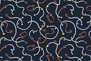 Gold, silver chains seamless pattern, a Pattern Graphic by Good Studio (Thumbnail 6 of 20)