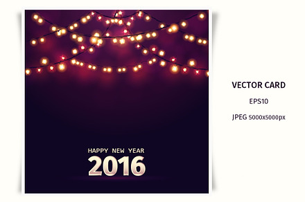 New Year card