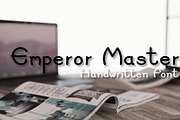 Emperor Master font, a Script Font by skyclick (Thumbnail 1 of 3)