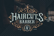 Graphite - Vintage Decorative Font, a Font by HansCo Studio (Thumbnail 4 of 11)