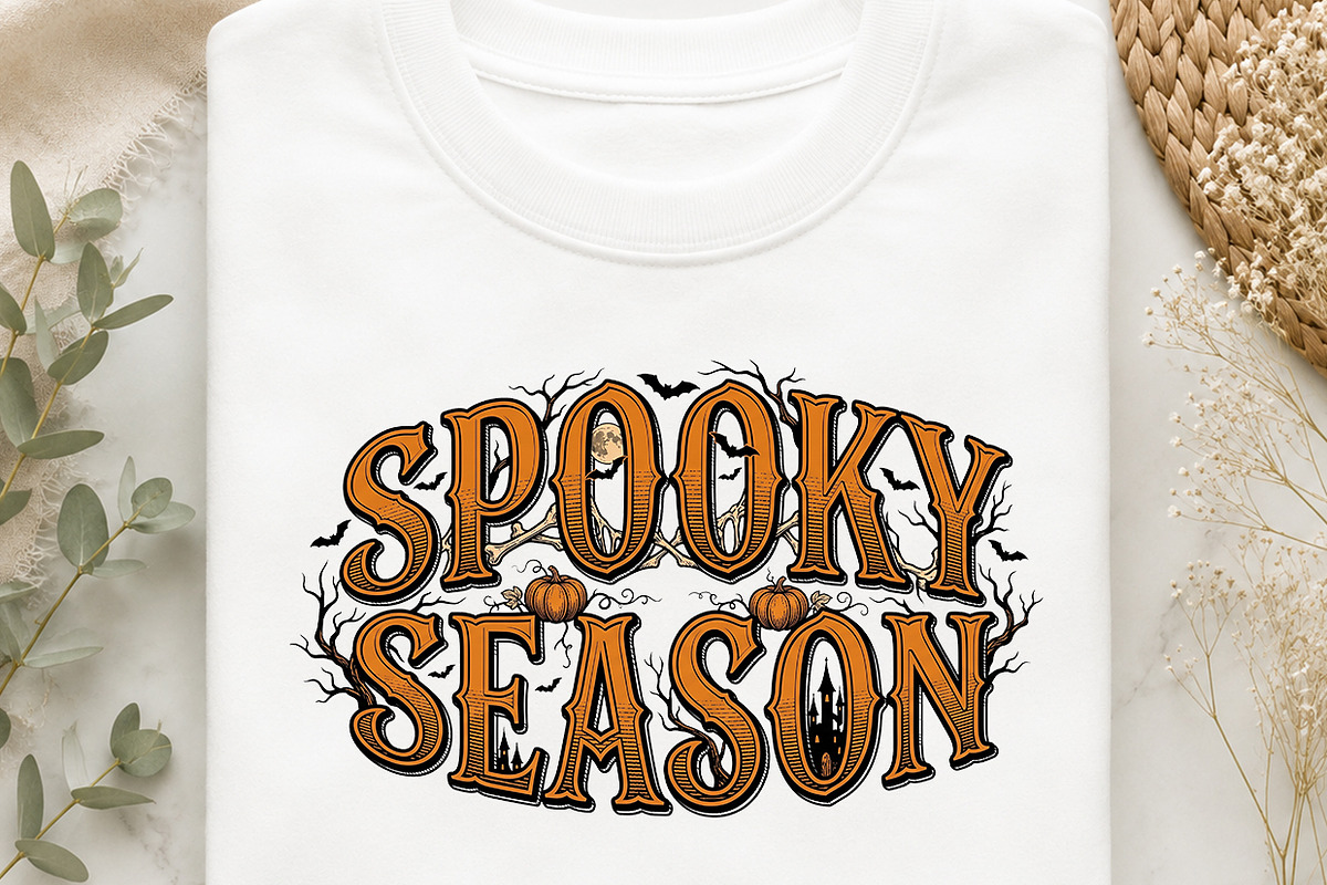 Halloween Spooky Quotes PNG Bundle, a Seasonal Illustration by crative8112 (Photo 3 of 11)