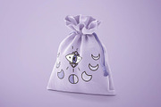 Crystals and Evil Eye illustrations, a Background Graphic by illustrator_natalie (Thumbnail 10 of 11)